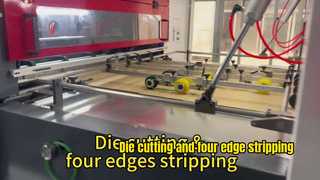 JIGUO MYP-1500E stansstripmachine voor golfkartonverpakkingen