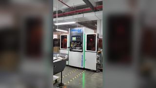 Hydraulische hete stempelmachine voor het verpakken van papieren boodschappentassen