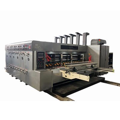 220pcs/Min Flexo Printing Machine Corrugated-Machine van de de Matrijzensnijder van de Raadsstapelaar de Roterende
