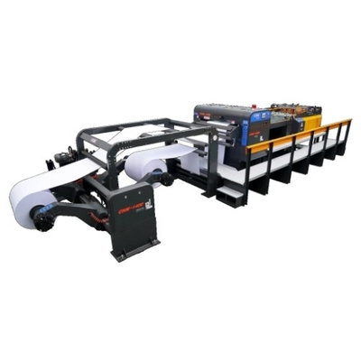 kopen AC380V / 220V Gebruikte rollen papierplaat snijmachine papier snijmachine 1400-2 online manufacture