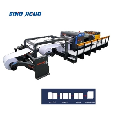 kopen Max 1400mm Breedte Gebruikte rol papierplaat snijmachine 2 Rollen Snijmachine AC380V / 220Vx50Hz online manufacture