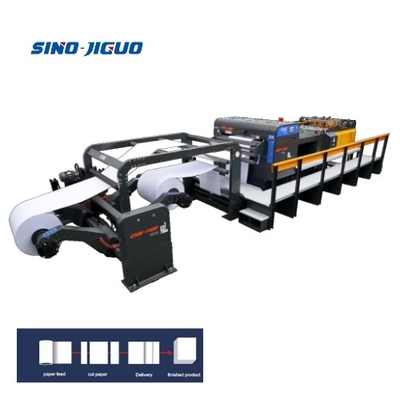 kopen Bottom Blade Fixed Gebruikte rollen papier blad snijmachine Wit Max.Snij snelheid 300m/min online manufacture