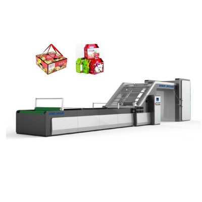 kopen Bodemkarton Automatische het Lamineren Machine Golfdooshoge snelheid online manufacture