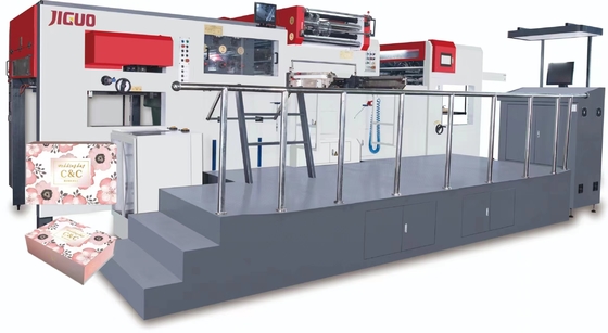 kopen 5000s/h Automatische warmfolie stempelmachine 22T Nettogewicht en Stempel temperatuur 20-200C Min Papiergrootte online manufacture