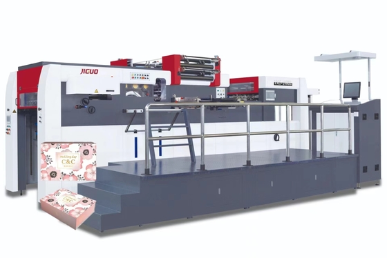 kopen JIGUO TMY-1060H Automatische die cutting warm stempen machine Max papier grootte 1060 * 760mm Verwarming plaat Zone nummer 12 online manufacture