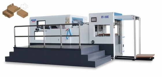 kopen Multifunctionele vlakke automatische stansmachine, geschikt voor diverse soorten drukpapier en verpakkingsdozen online manufacture