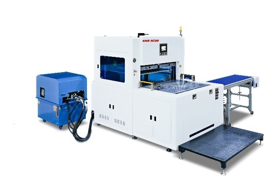 kopen JIGUO SJG-1300 Stripping For Materials Such As Boxes Of Different Specifications Semi-Automatic Blanking Machine For Packaging online manufacture