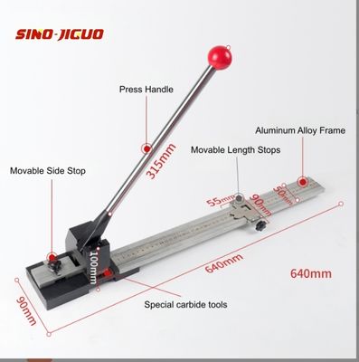 kopen Creasing Matrix Cutter Precision Creasing Strip Cutting Equipment online manufacture