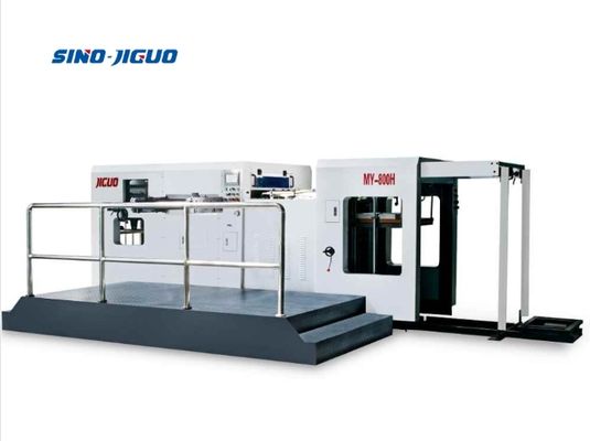 kopen Automatic Die Cutter Creasing JIGUO MY-800H Ideal For Stickers Hang Tags Corrugated Packages online manufacture