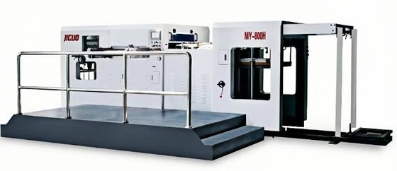 kopen JIGUO MY-800H All-in-One Automatic Die Cutting And Creasing Machine For Adhesives And Packaging Box online manufacture