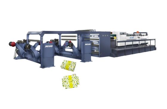 kopen JIGUO ZWC-1900-4 Paper Sheeter Cutter Machine，Reference weight of cutting paper：50-500g/m2，Max.Diameter of paper：1650mmMax，Max.Pieces of paper：1900mm(75〃)Max online manufacture