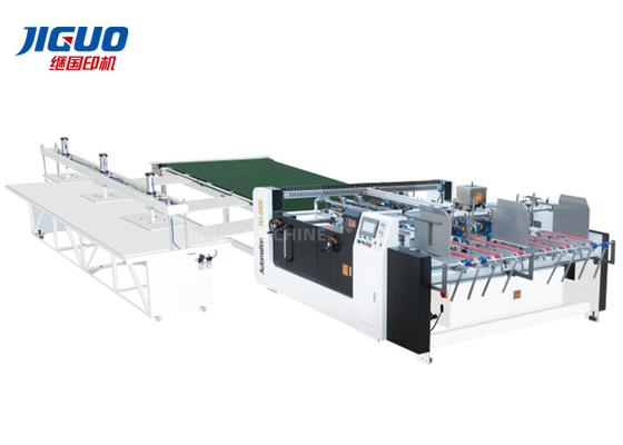 kopen Dubbele Stuk Automatische het Kleven Machine voor Golfvakjes 1200mm Document online manufacture