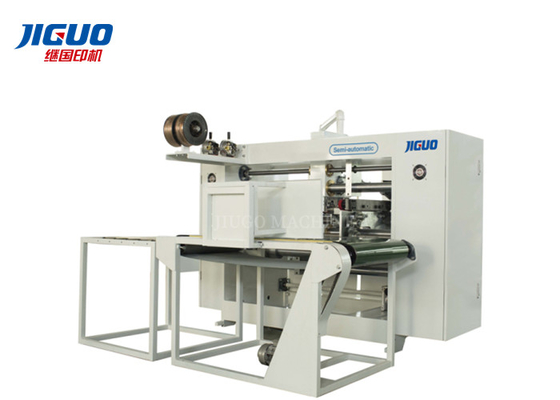 kopen Jiguo 3200mm het Vakje van het Bladkarton Automatisch het Stikken Machine Semi Auto Dubbel Stuk online manufacture