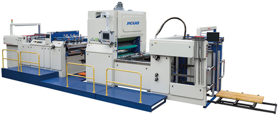kopen De Machine van de de Filmlamineerder van JIGUO Automatische het Vliegen Messen fmz-1080BN Hoge snelheid online manufacture
