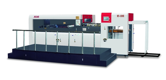 MY-1320E Automatische platte bed die cutter en creasing machine voor karton PP board