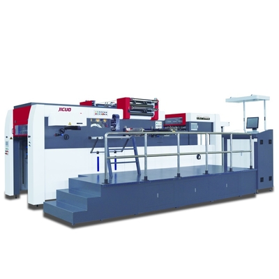 TMY-1060H 1060*760mm Pakket Automatische folie stempelen en sterven snijmachine met holografische