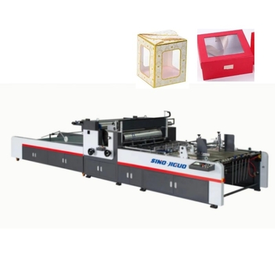 100×100mm Document Karton het Kleven Machine 11000shipping en het Vakje die van het behandelingsvenster Machine herstellen