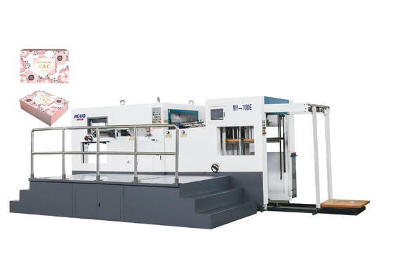 JIGUO MY-1080E Automatische matrijsnijmachine matrijsnijprecisie ± 0,1 mm Totaalgewicht 16T