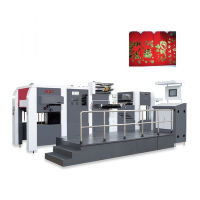 Zware serie hoge druk verpakkingsdozen zakken embossing en folie stempelen en die cutter machine