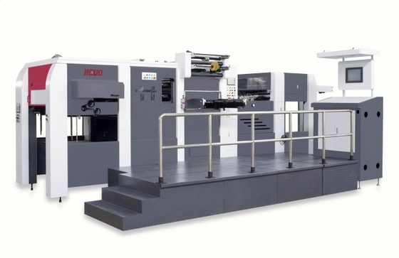 Grote format 1320 mm automatische warmfolie stempmachine voor verpakkingsdrukbus