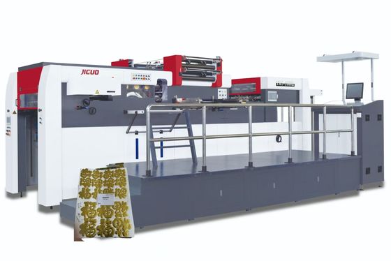 JIGUO TMY-1060H Automatic Die Cutting & Foil Stamping Machine,Max.Diecutting Speed 7500s/h Automatic Hot Foil Stamping Machine for Stamping Min. Paper Size 400*360mm