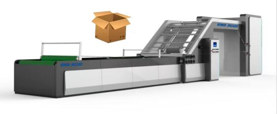 JIGUO FMZ-1700 Hoge Snelheid Automatische Flute Laminator Machine, Max. Velgrootte: 1700*1450mm, Machinesnelheid: 164m/min (15000s/u)