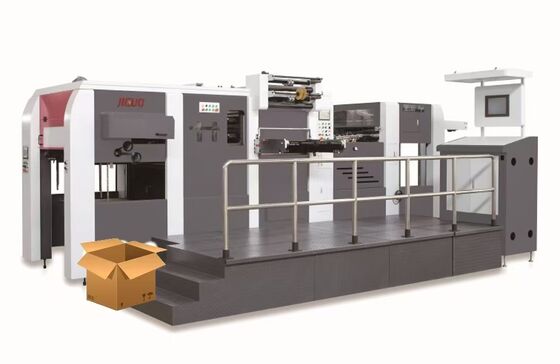 JIGUO TMY-1060 Hoge Automatische Stans- en Foliedrukmachine, Max. Stansformaat: 1040×750mm, Max. Stanssnelheid: 7000s/u, Max. Druk: 600T