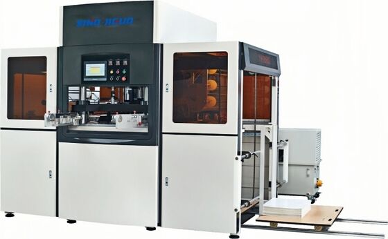 CE-standaard beschermende dekking 20 ton druk Automatische hydraulische warmstempelmachine voor verpakkings- en drukindustrie