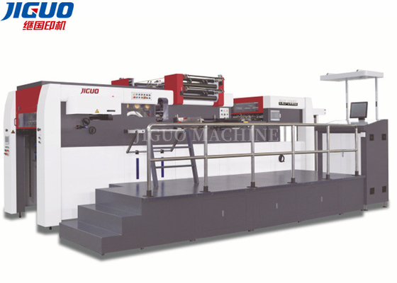 1060mm Snijmachine die van de Blad de Automatische Matrijs Hete Stempelmachine vouwen