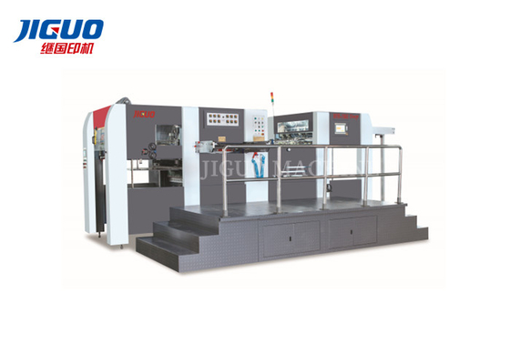 Hete het In reliëf maken en Matrijzensnijmachine die 1070X770mm Kartondocumenten vouwen